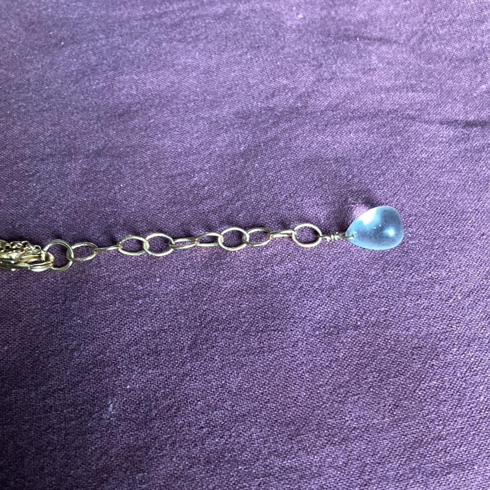 Beautiful Rivka Friedman 18K Gold Washed Necklace - Picture 5 of 5
